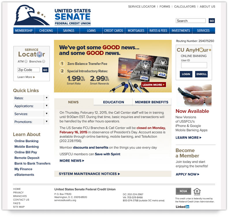 Homepage refresh