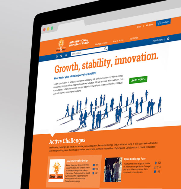 Ideas at Work homepage